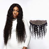 Brooklyn Hair Brooklyn Hair 11A True Swiss HD 13x4 Lace Frontal Loose Deep Wave
